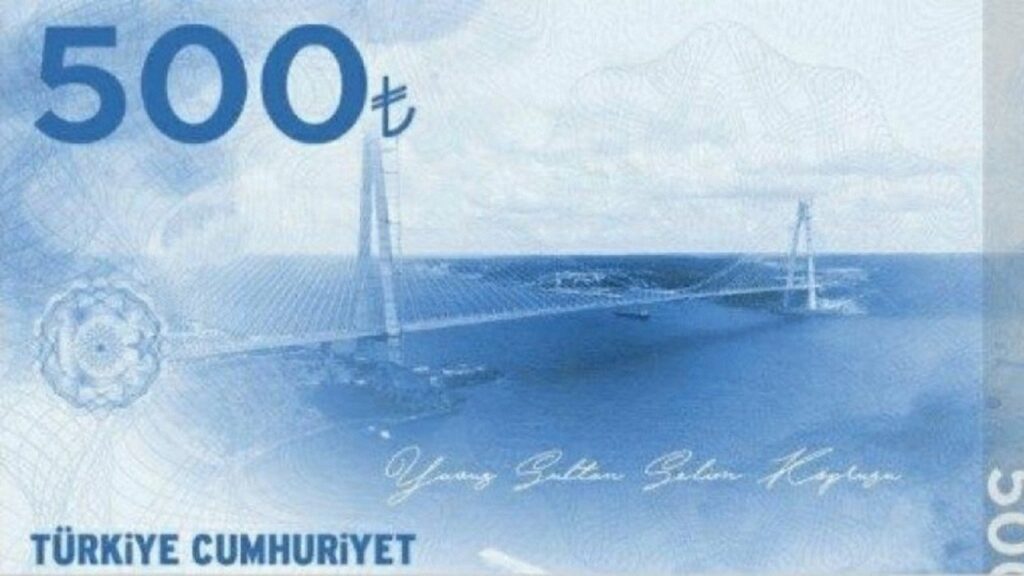 500 TL banknot