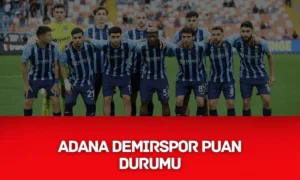 Adana Demirspor Puan Durumu - Gidio