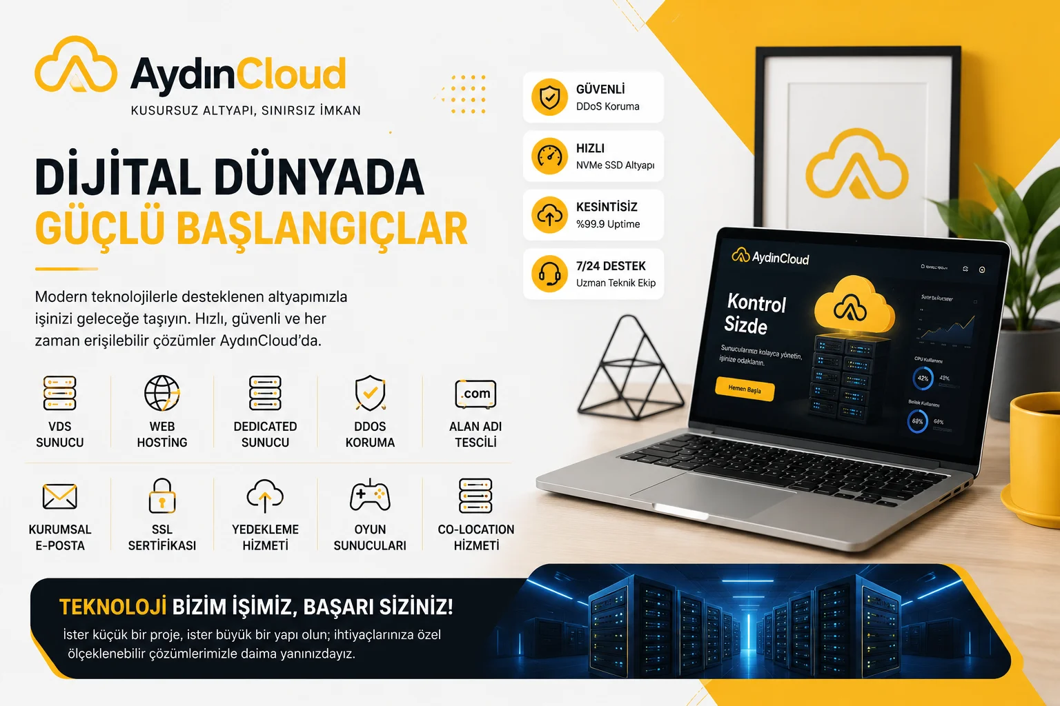 profesyonel oyun sunucu altyaps