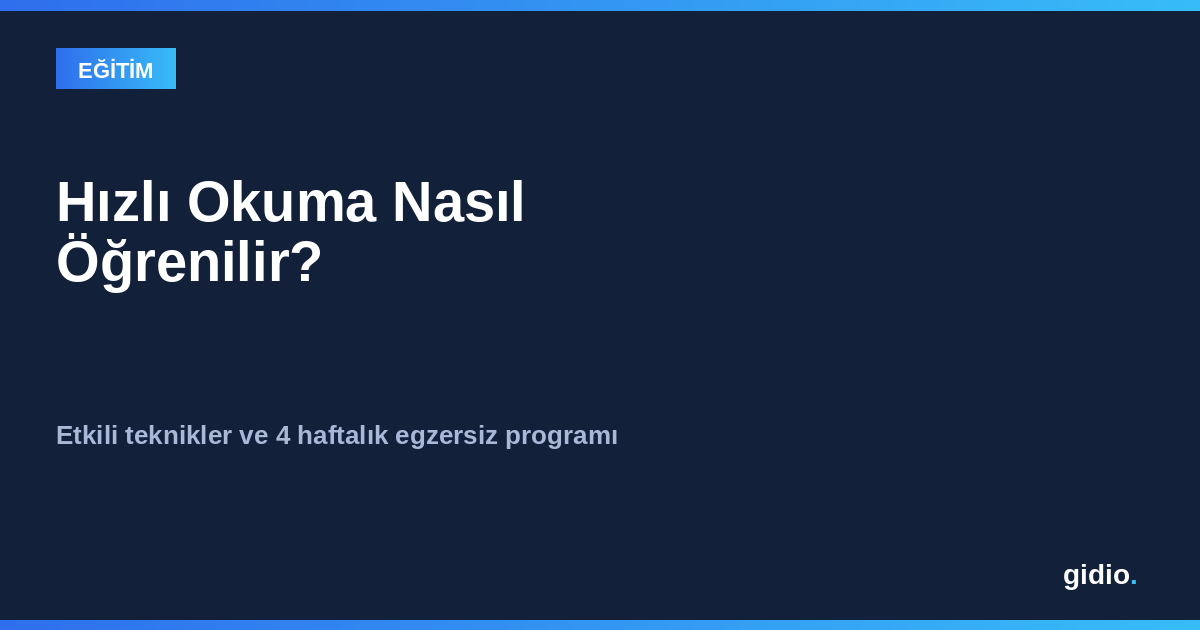 Hızlı okuma nasıl öğrenilir görseli